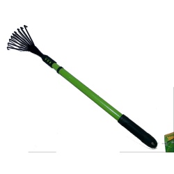 Leaf rake mini telescopic 80-111.5x15cm