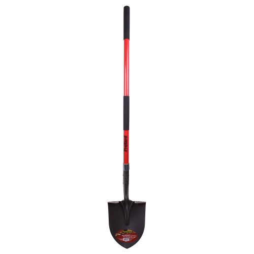 Shovel round 9.5x58 inch fiberglass L Handle