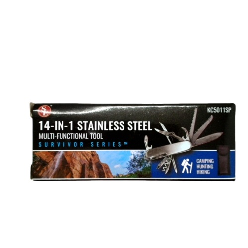 14 In 1 Stainless Steel Multifunction Tool
