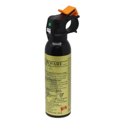 Bear Beware® Bear spray 225g 5-8m shotgun spray pattern