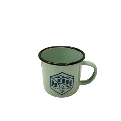 Enamel Coffee Mug 12oz. Hang Tough