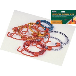 Shockcord Kit 12pk assorted