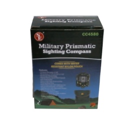 Sighting Compass Military Prismatic w/Pouch