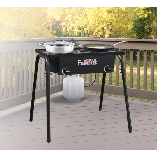 Stove 2 burner propane