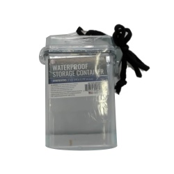 Waterproof Storage Container 3 x 5-1/4" x 1-1/4" Plastic"