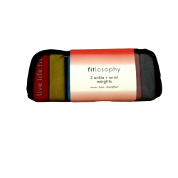Ankle & Wrist Weights 2pk. 1lb. Each Fitlosophy