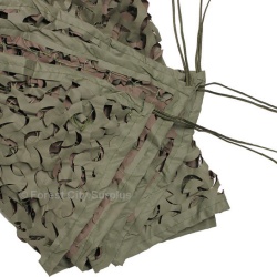 Camoflage roped nets 5x10 feet 152x305cm - bushline outdoors