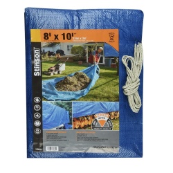tarp 8' x 10' blue