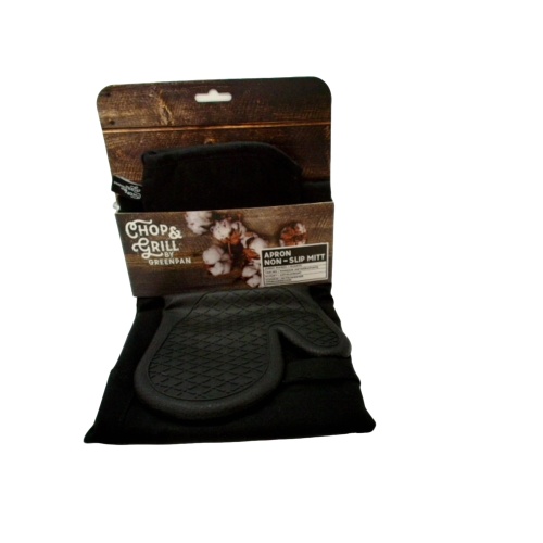 Apron & Non-slip Mitt Set Chop & Grill By Greenpan