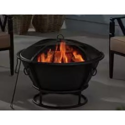 FT-62480 30 IN. OUTDOOR CAST IRON STEEL WOOD