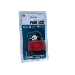 1 Shackle Laminated Padlock Weatherproof"