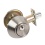 Deadbolt single cylinder pewter