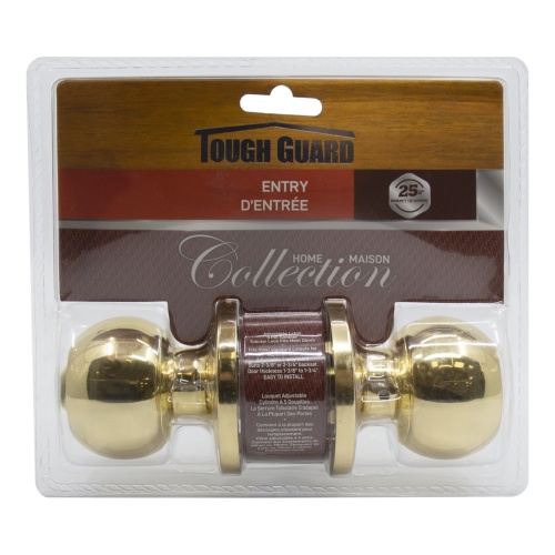 entry lock polished brass