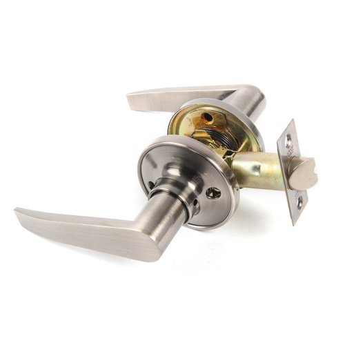 lever passage pewter door lock