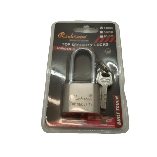 Padlock 40mm w/Long Shackle