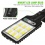 Solar LED Lamp 108 COB (Model: 616) (display)