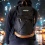 Backpack Grad daypack Black 18x12x8 inch 46x31x20cm ()