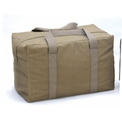 Canvas Parachute Bag Olive 24 x 15" x 13""