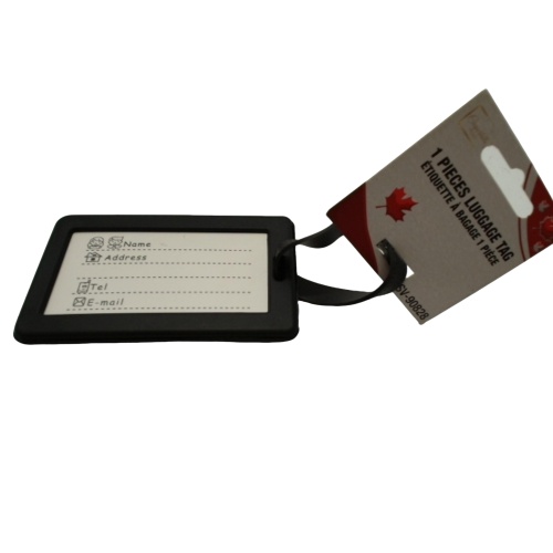 Luggage Tag Plaid Canada