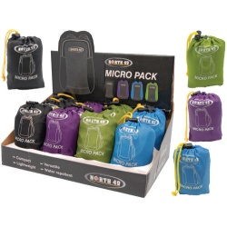 Micro pack - backpack that compresses into a small carry bag