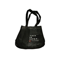 Reuseable Bag Black Small Lululemon This Is Yoga""