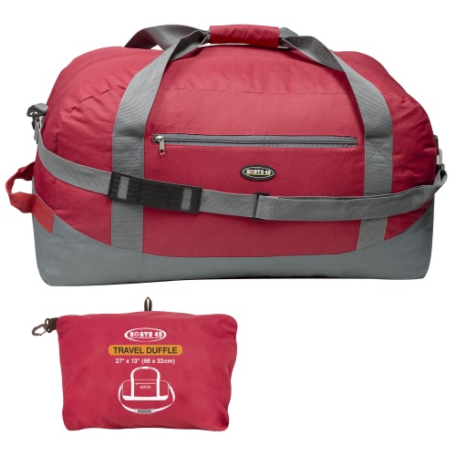 Travel Duffle Bag Red - 27x13