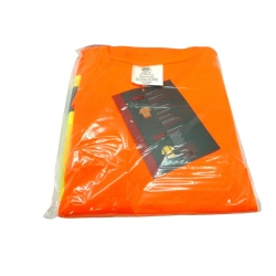 High Viz Safety T-Shirt Orange Large Bedrok
