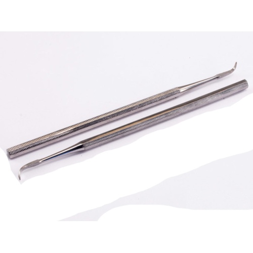 Dental scraper, #8, stainless steel, 125mm 5, 1