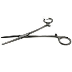 Forceps Straight 6-1/4 Stainless Steel"