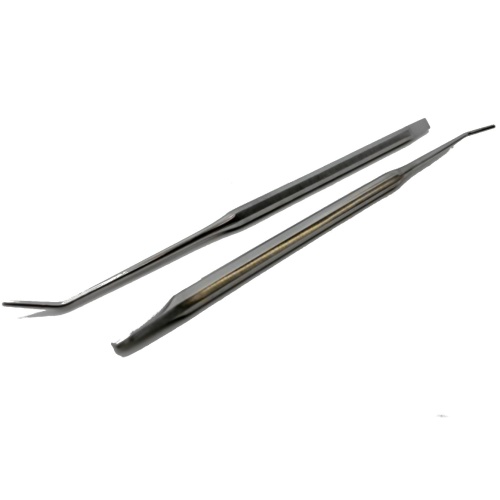 Huber probe - 2 ended tool ideal for dissecting or modelling clay or wax - semi blunt can sharpen.