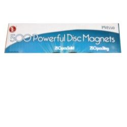Magnet Disc 3/4 Solid Or w/Hole Or 12/$1.50"