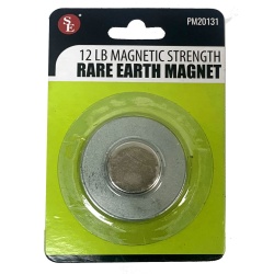 Magnet Rare Earth Round 3/4 12lb. Strength"