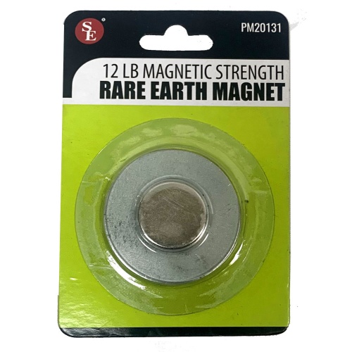Magnet Rare Earth Round 3/4 12lb. Strength