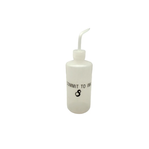 Plastic Wash Bottle 500mL Commit To Ink