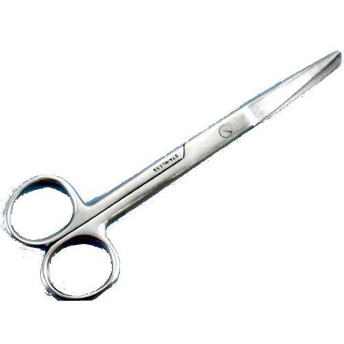 Scissors oper. 135mm 5.5, stainless, sharp/blun