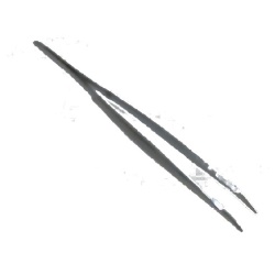 Tweezers Mini 3 Curved Splinter Stainless Steel"