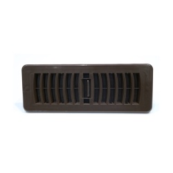 Floor Register Plastic 3 x 10in Brown