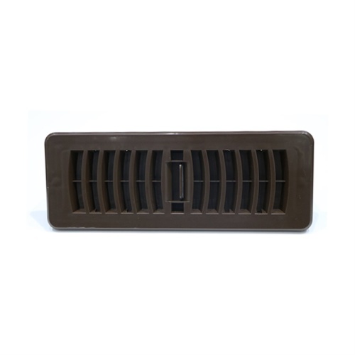 Floor Register Plastic 3 x 10in Brown