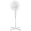 Oscillating Pedestal Fan 3-Speed Adjust Height 16in