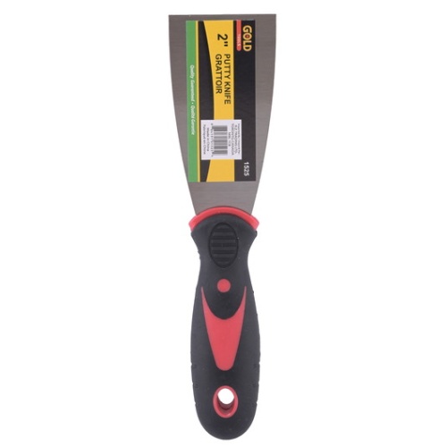 Putty knife 2 inch rubber handle
