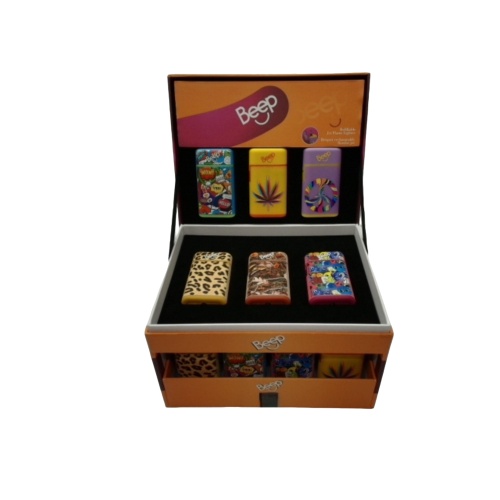 Jet Flame Lighter Refillable Beep Assortment #2