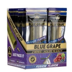 Rolls 2 Pk Blue Grape 1g King Palm
