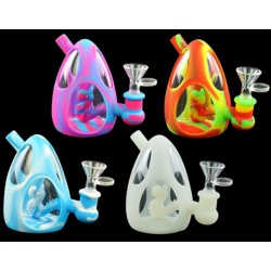 Silicone Water Pipe 8 Dinosaur Egg"