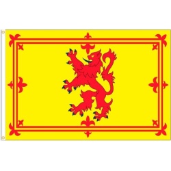 Flag 36x60"-Scotland Lion - yellow"