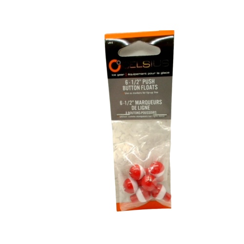 6pk. 1/2 Push Button Floats Celsius Ice Gear