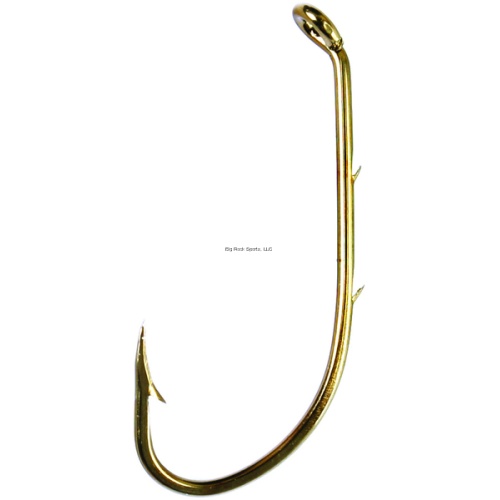 Baitholder Hook, Size 1/0, Curved/Forged, 2 Eagle Claw 181AH-1/0