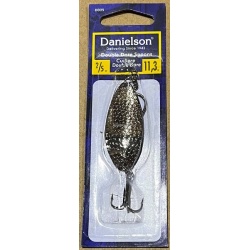 Double Dare Hammered Spoon, 1/4oz, w/Treble & Danielson DD14HNCK