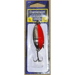 Double Dare Hammered Spoon, 1/4oz, w/Treble & Danielson DD14NFO