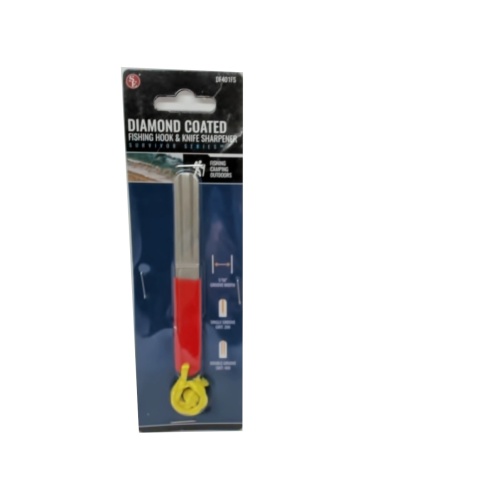 Fishing Hook & Knife Sharpener Diamond Coated 200/400 Grit