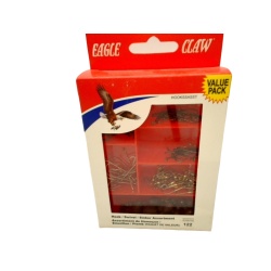 Hook / Swivel/ Sinker Assortment 122pc. Eagle Claw